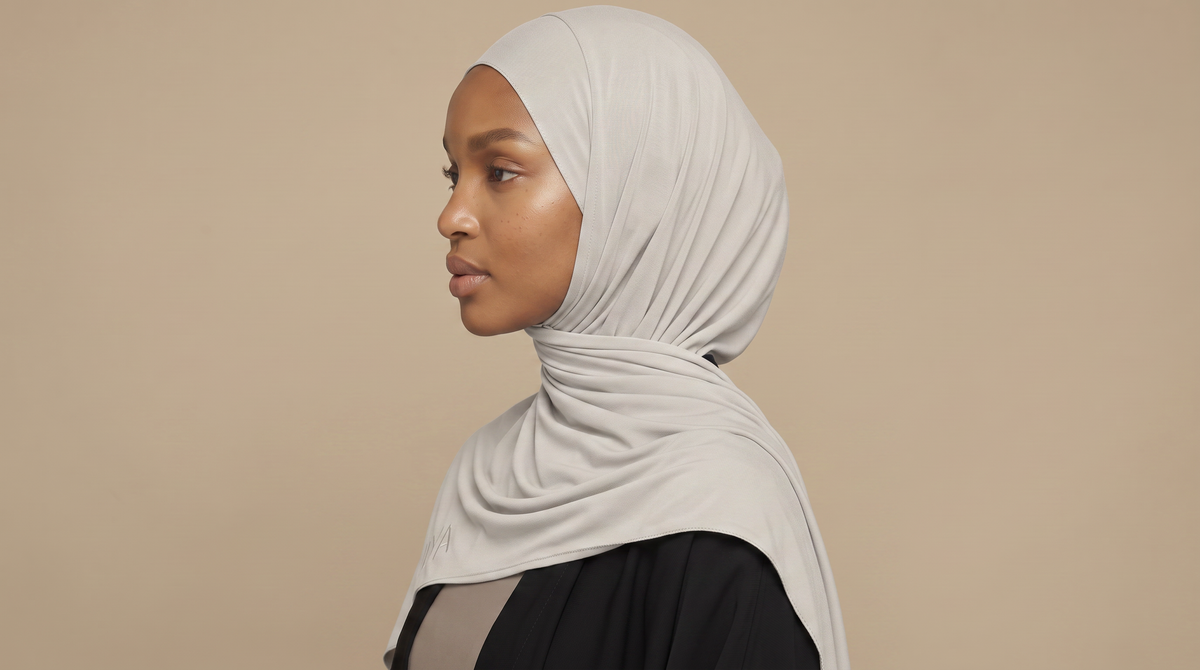ILYA STONE GREY PREMIUM JERSEY HIJAB