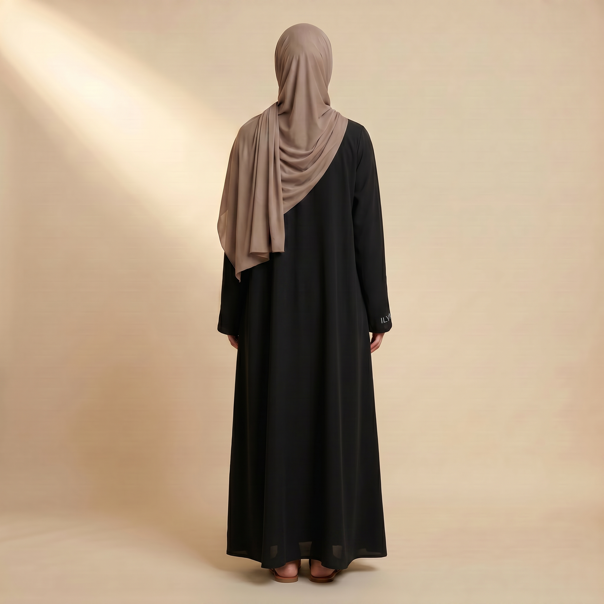 DRAPE ILYA OBSIDIAN ABAYA
