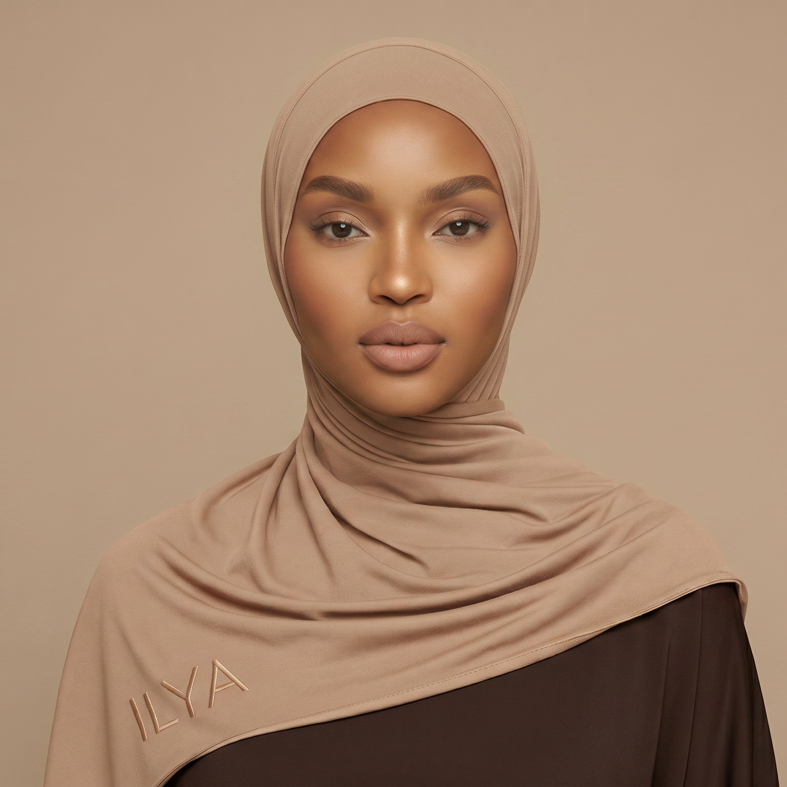 ILYA caramel premium jersey hijab