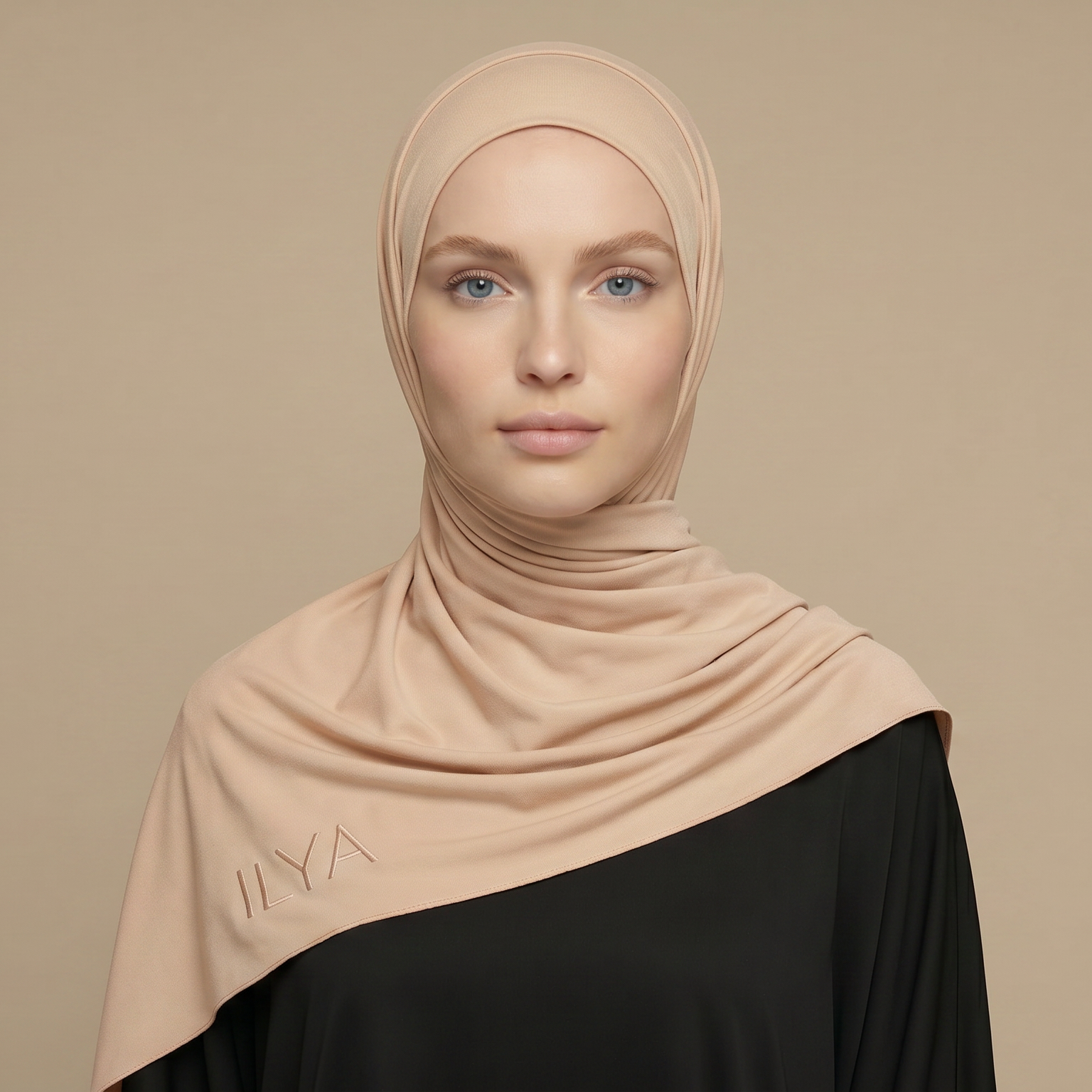ILYA cream premium jersey hijab