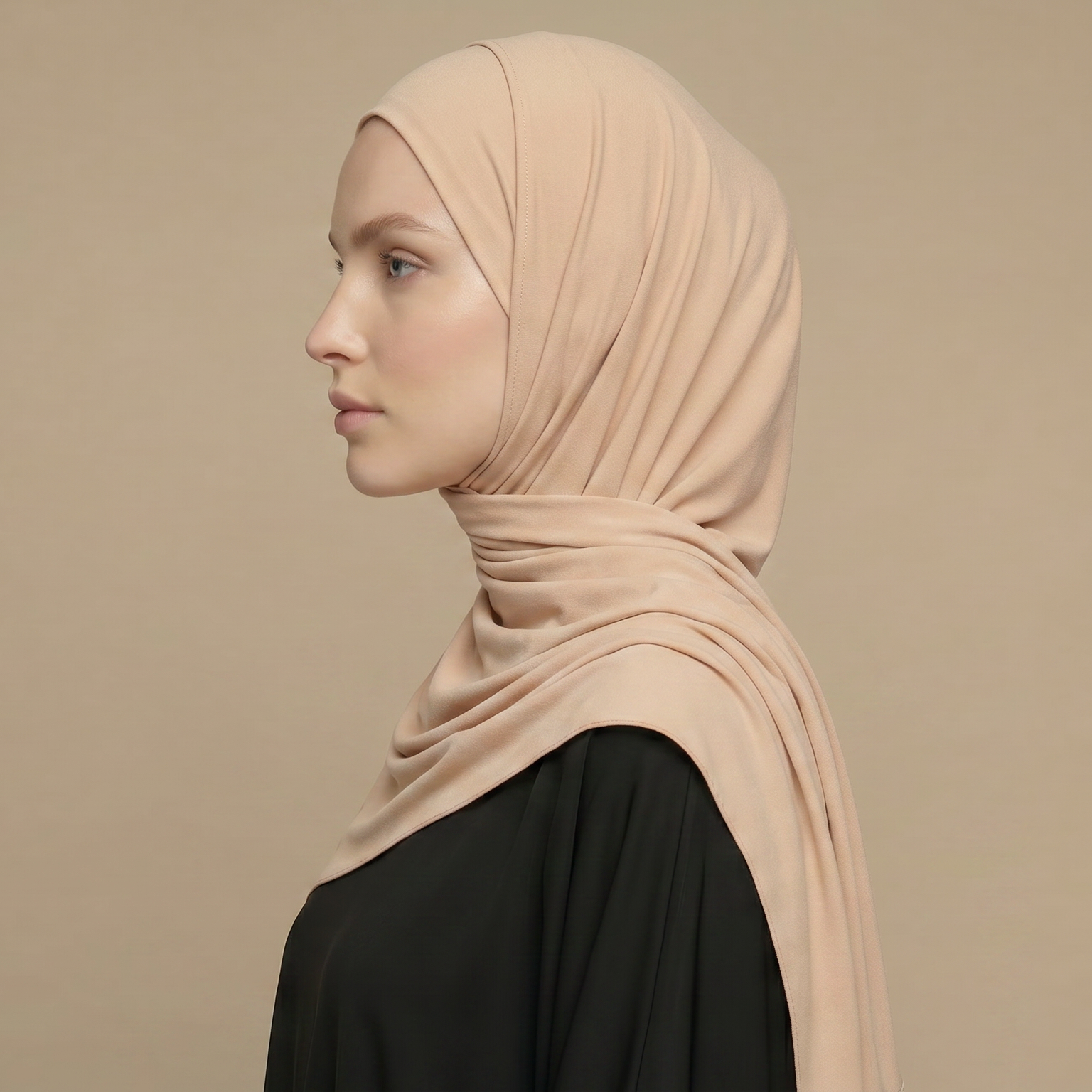 ILYA cream premium jersey hijab