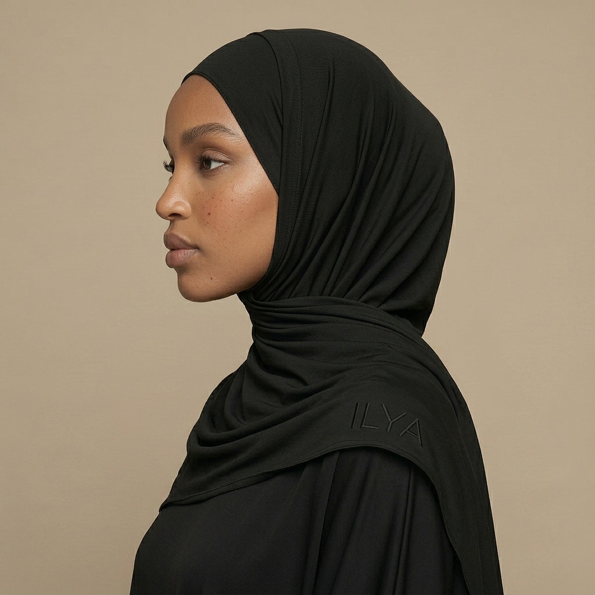 ILYA BLACK PREMIUM JERSEY HIJAB