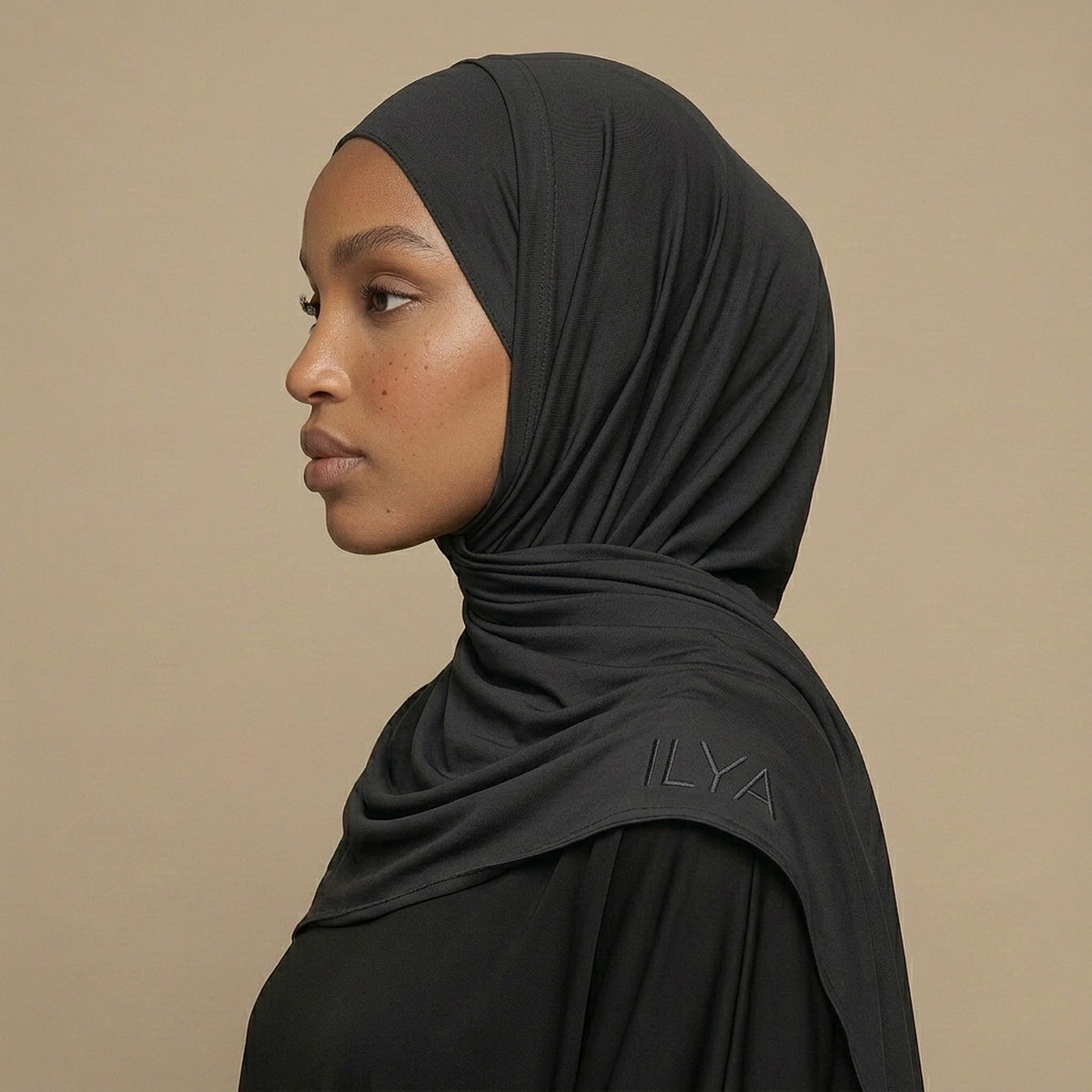 ILYA CHARCOAL PREMIUM JERSEY HIJAB