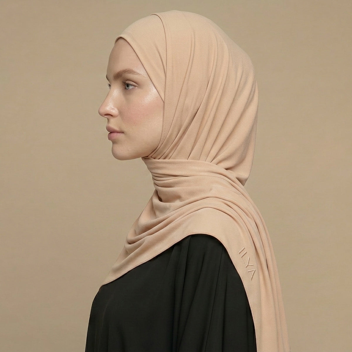 ILYA CREAM PREMIUM JERSEY HIJAB