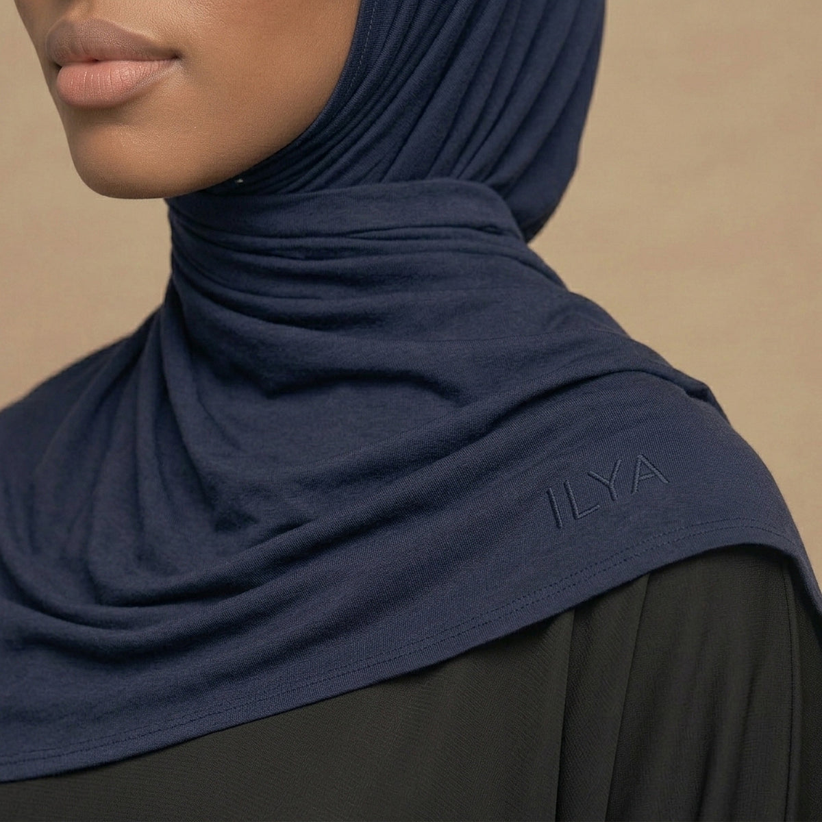 ILYA NAVY PREMIUM JERSEY HIJAB