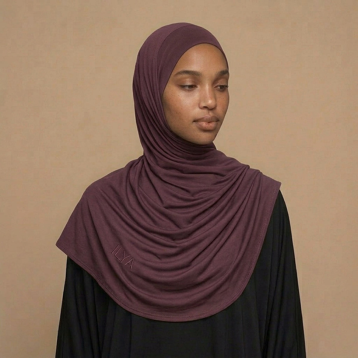 ILYA PLUM PREMIUM JERSEY HIJAB
