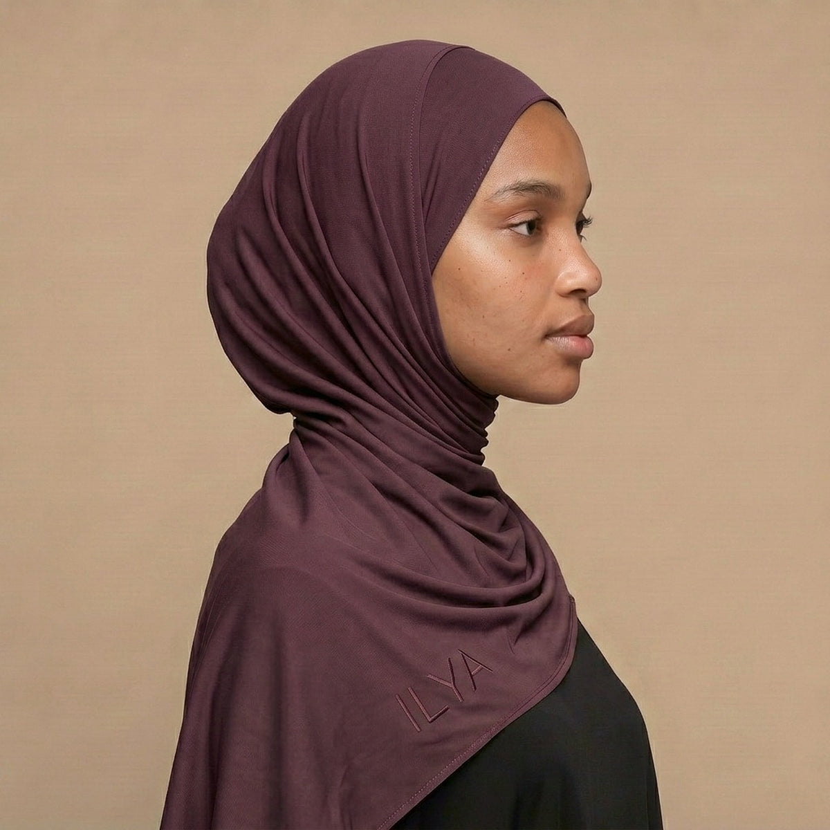 ILYA PLUM PREMIUM JERSEY HIJAB