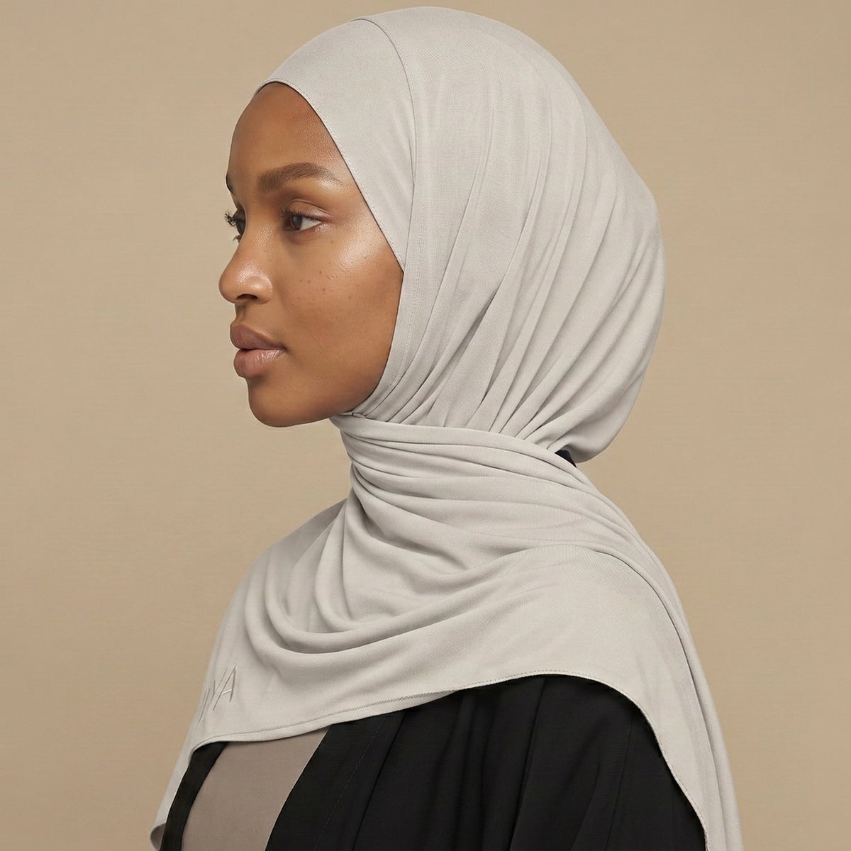 ILYA STONE GREY PREMIUM JERSEY HIJAB