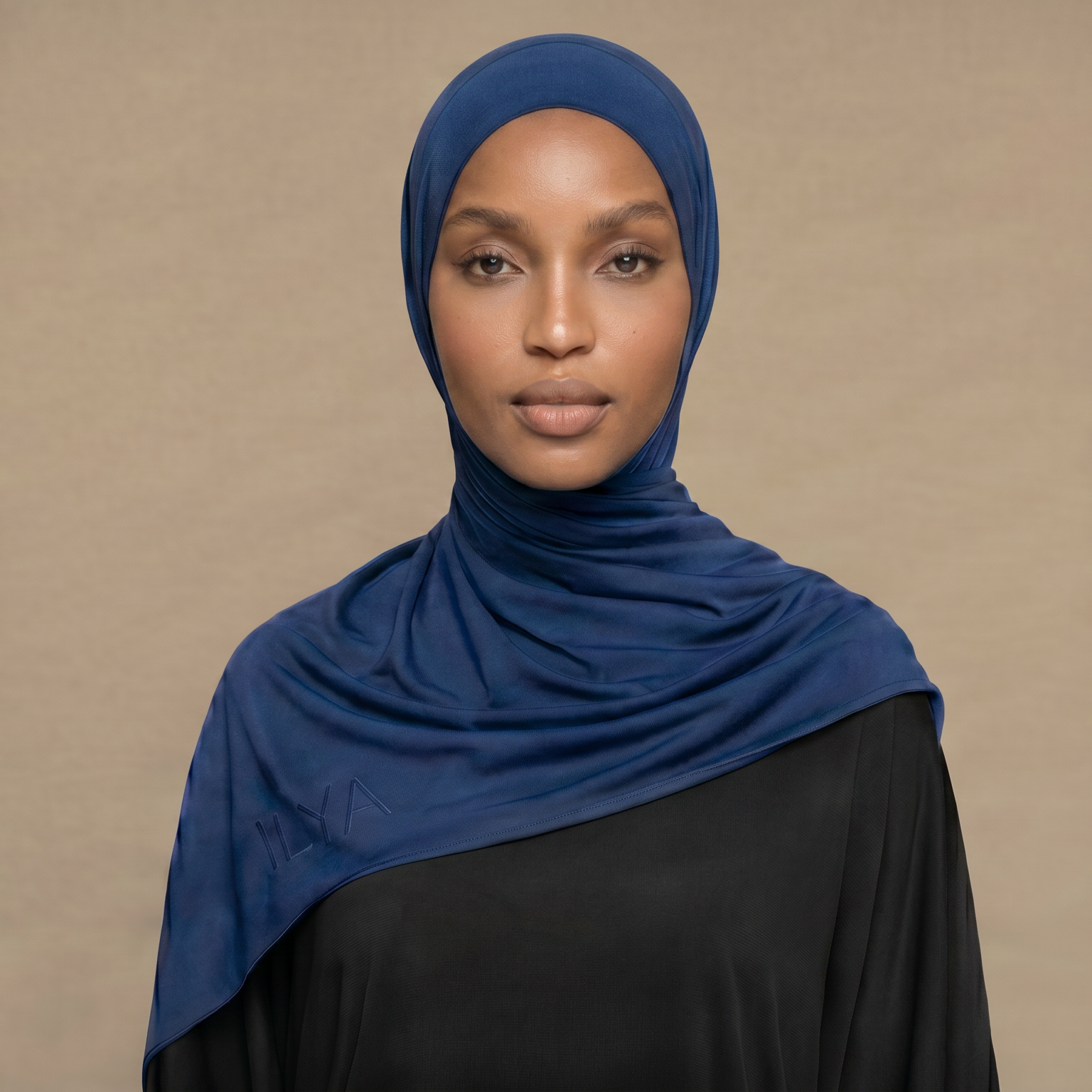 ILYA royal blue premium jersey hijab