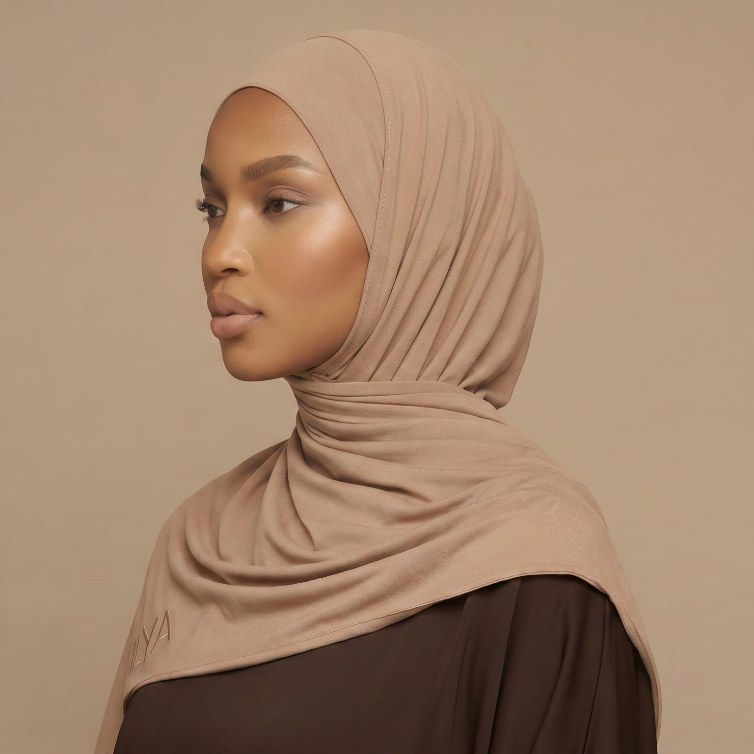 ILYA caramel premium jersey hijab