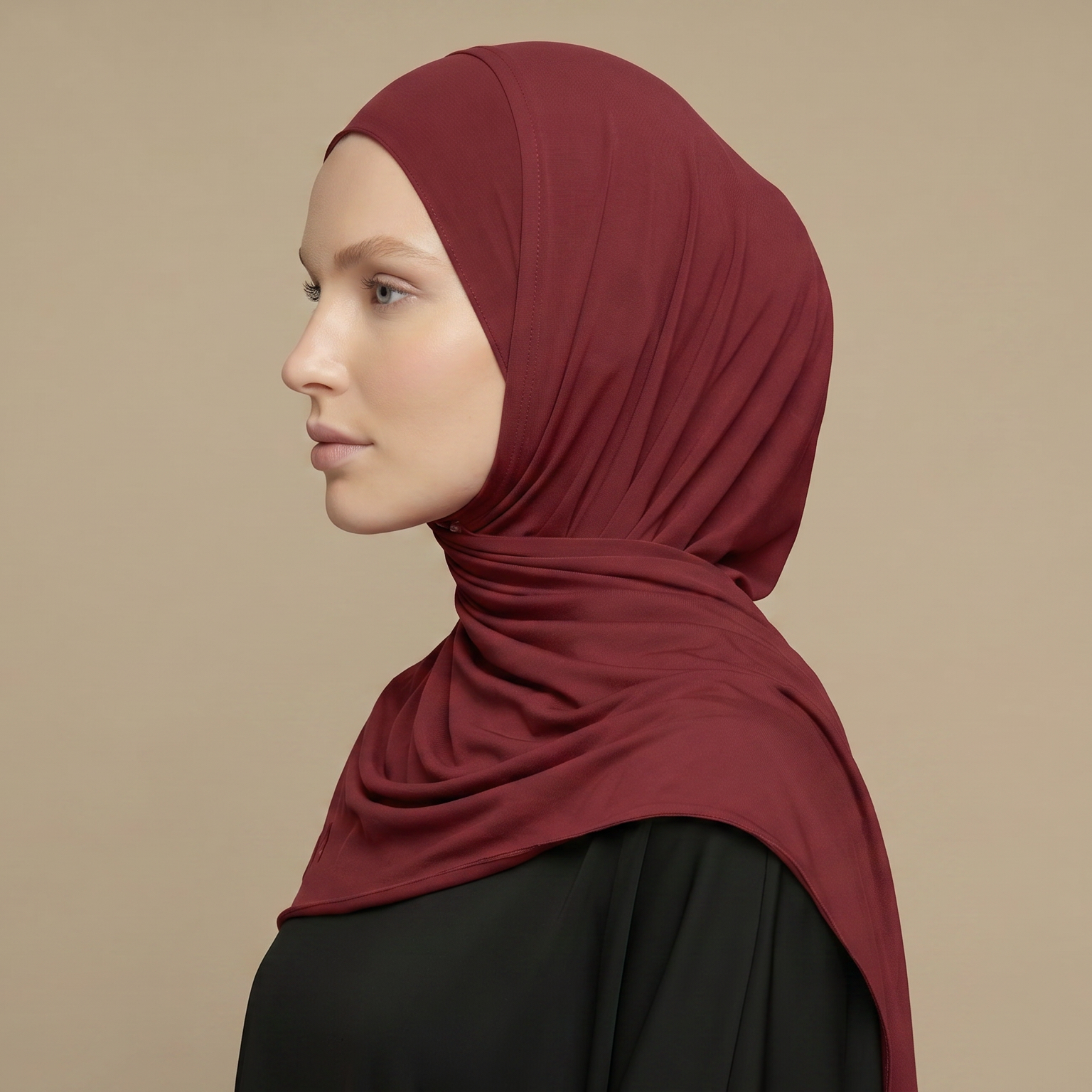 ILYA red cherry premium jersey hijab