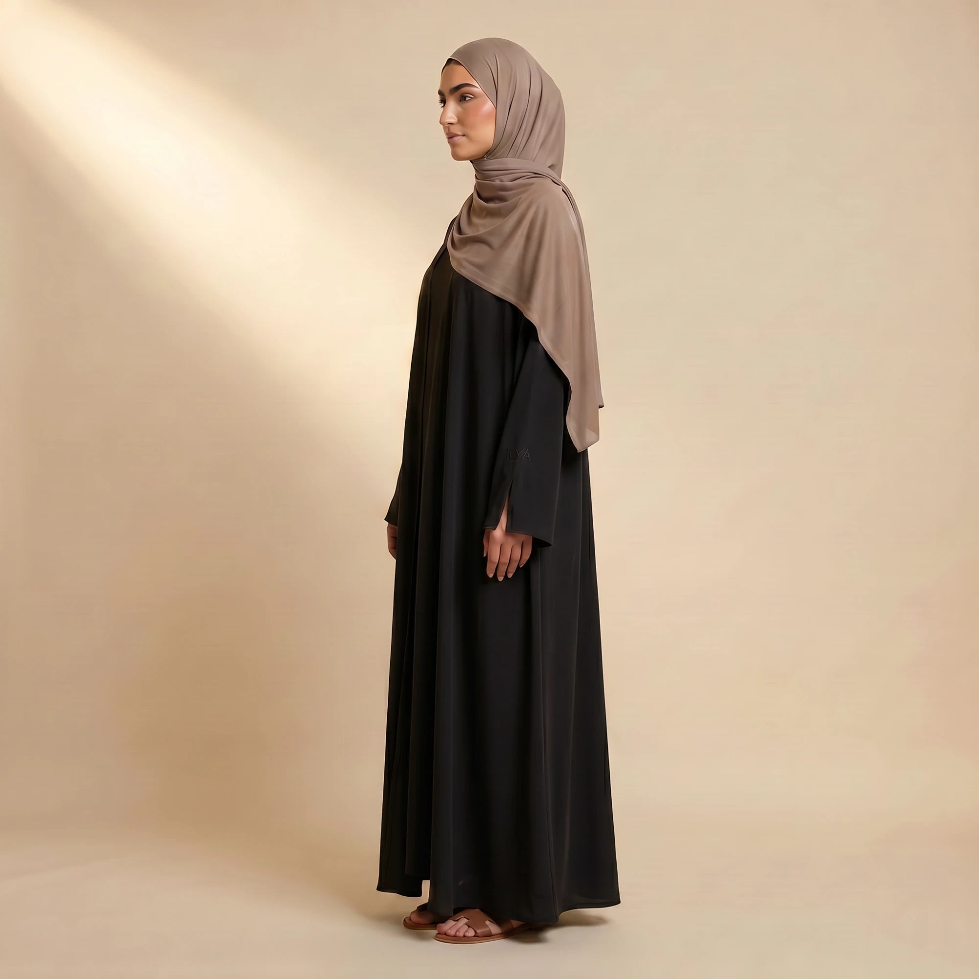 DRAPE ILYA OBSIDIAN ABAYA
