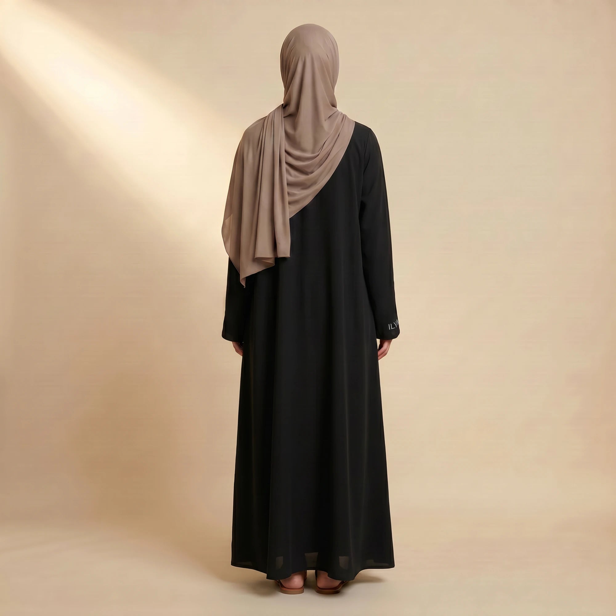 DRAPE ILYA OBSIDIAN ABAYA