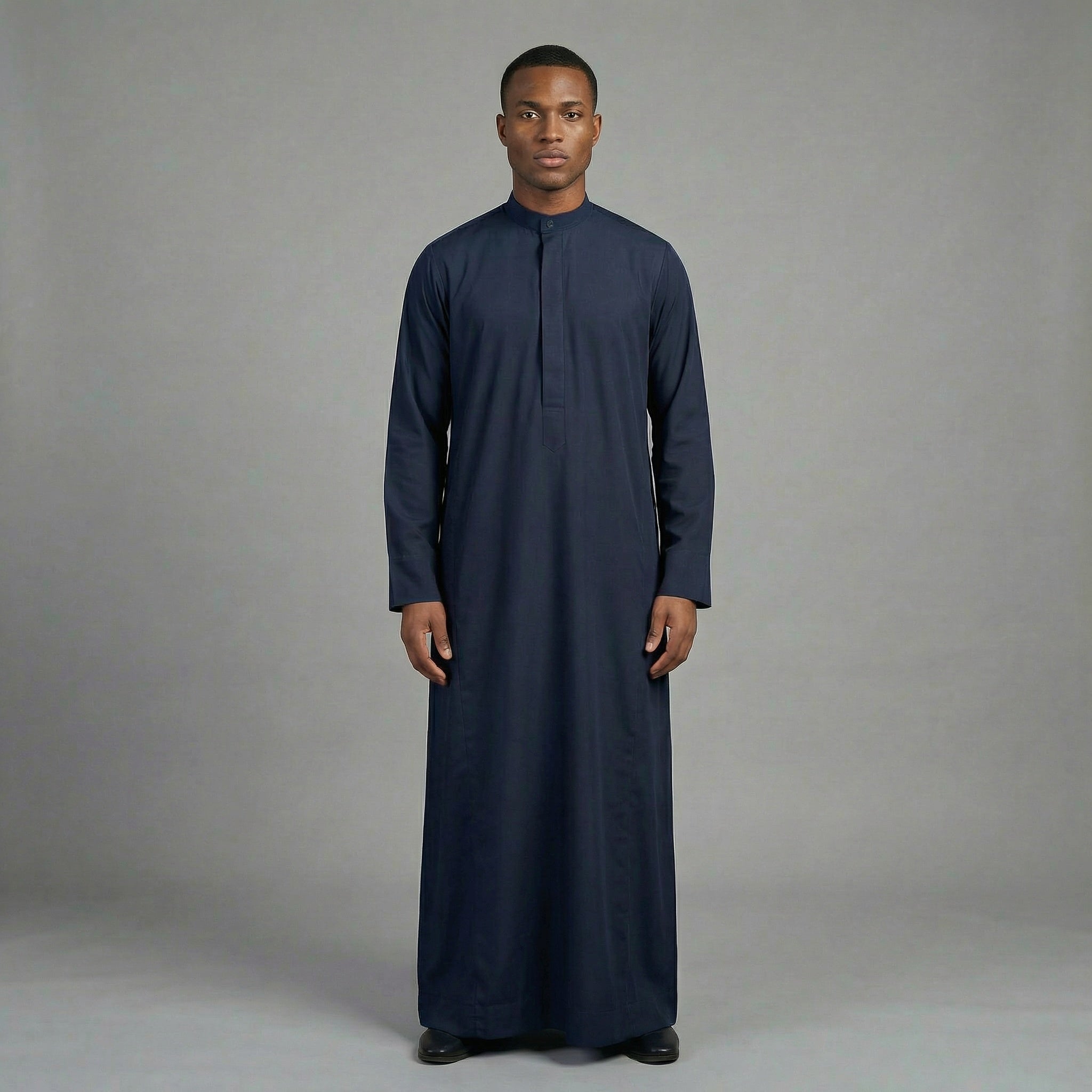 ILYA platinium navy thobe