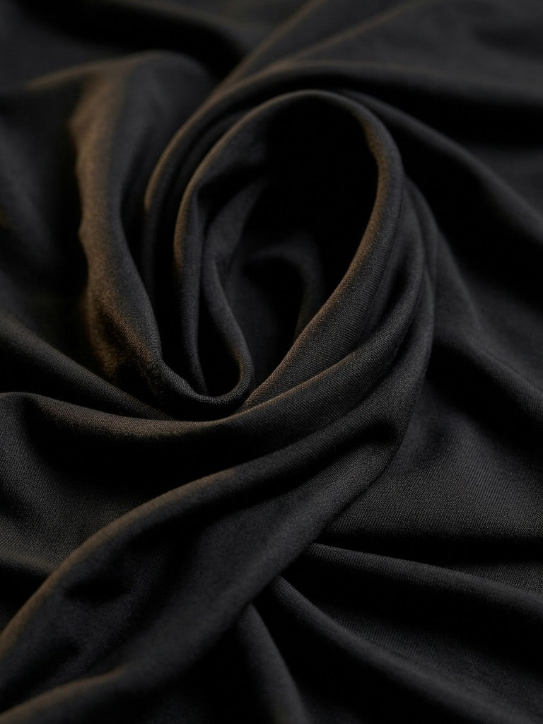 ILYA bamboo hijab i Black