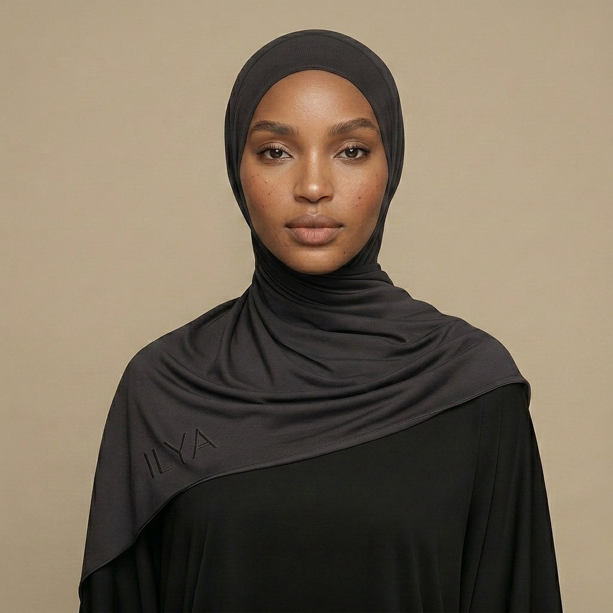 ILYA CHARCOAL PREMIUM JERSEY HIJAB