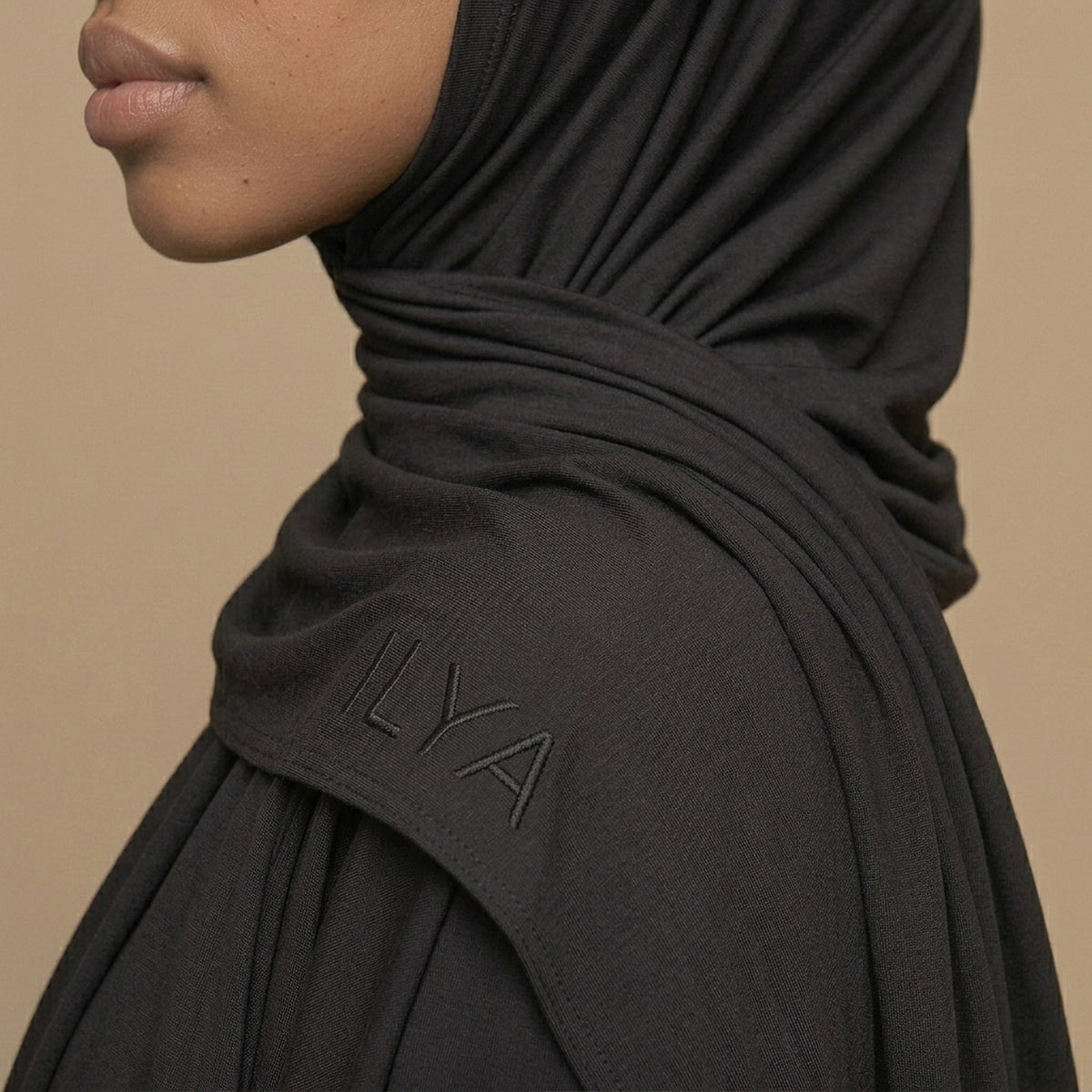 ILYA CHARCOAL PREMIUM JERSEY HIJAB