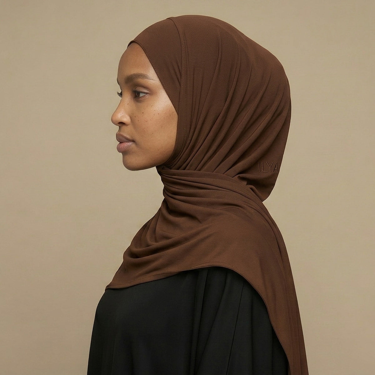 ILYA CHOCOLATE PREMIUM JERSEY HIJAB