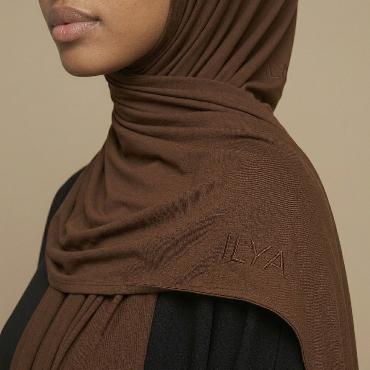 ILYA CHOCOLATE PREMIUM JERSEY HIJAB