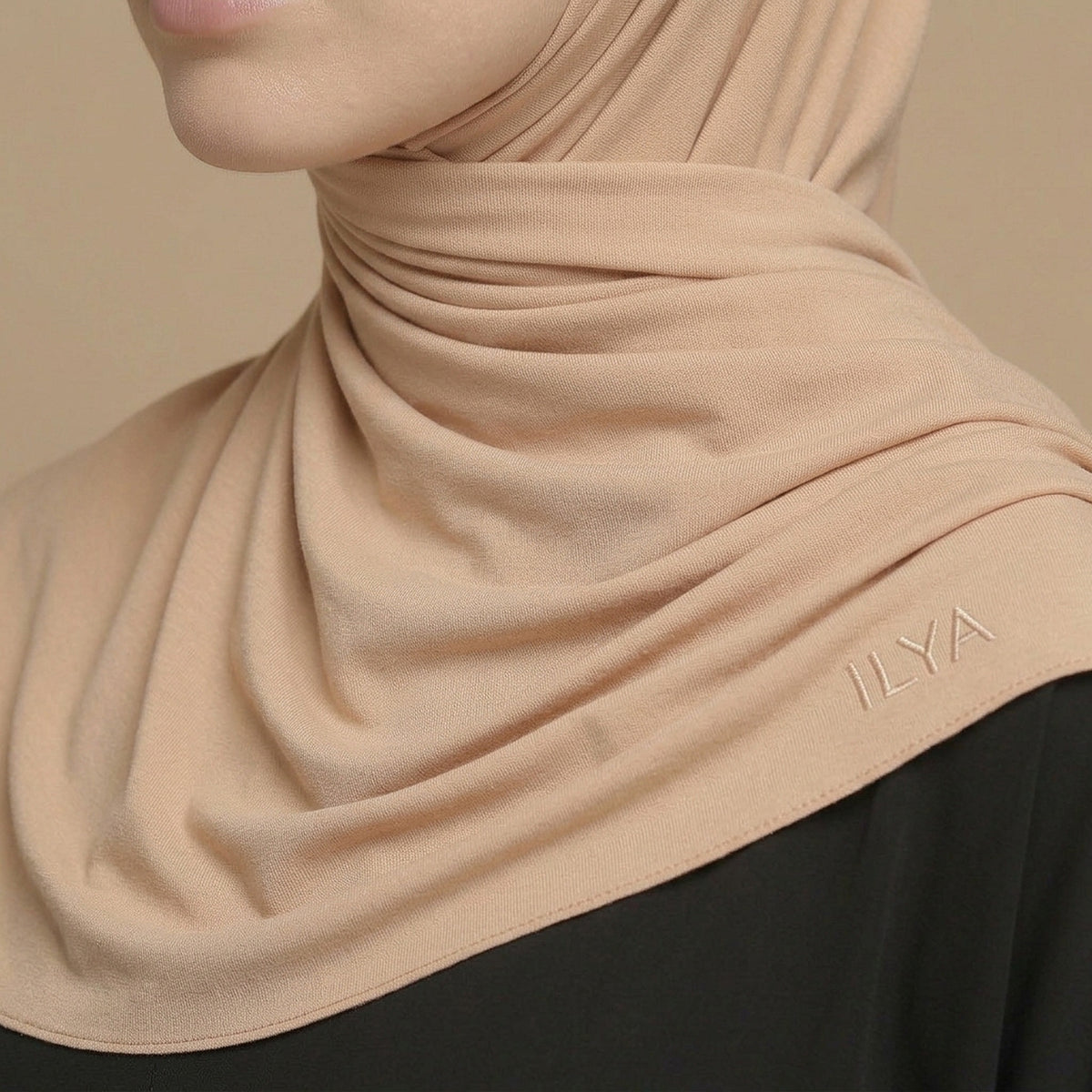 ILYA CREAM PREMIUM JERSEY HIJAB