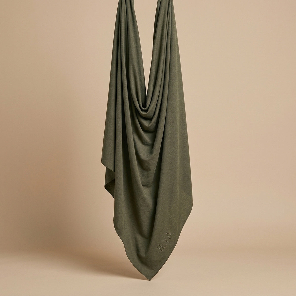 ILYA OLIVE GREEN PREMIUM JERSEY HIJAB
