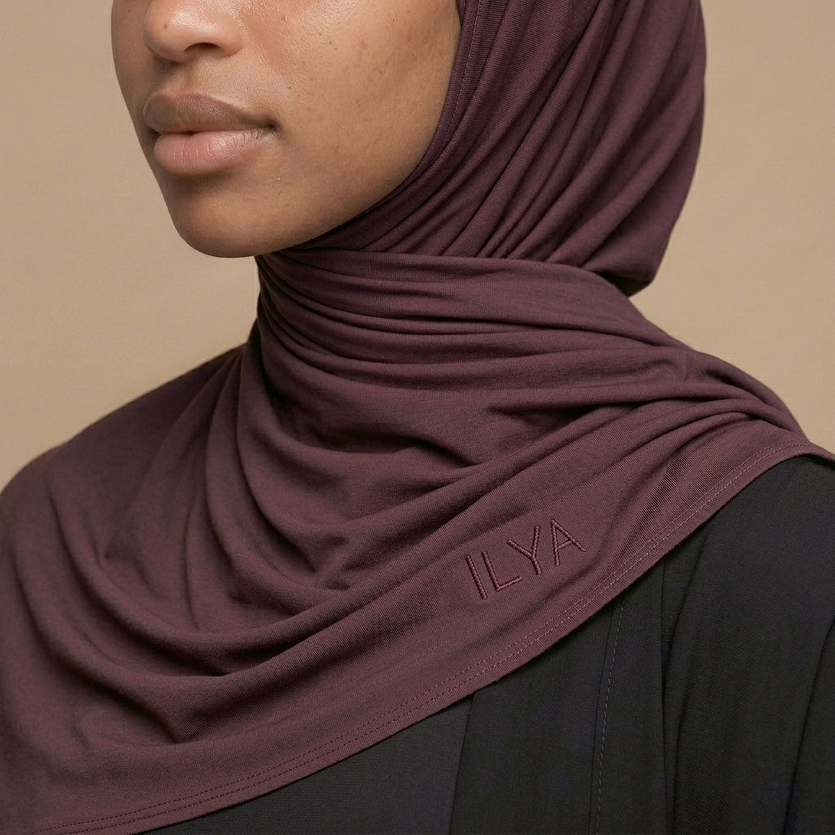 ILYA PLUM PREMIUM JERSEY HIJAB