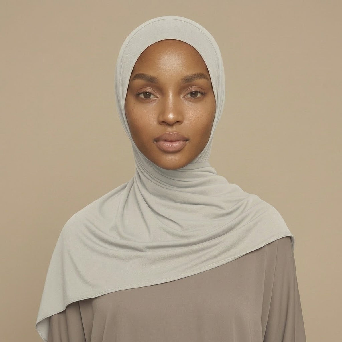 ILYA STONE GREY PREMIUM JERSEY HIJAB