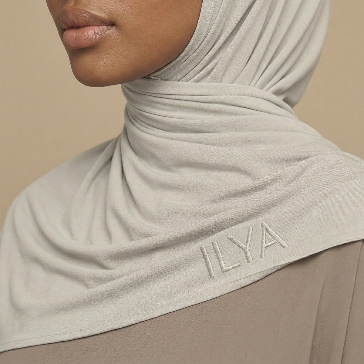 ILYA STONE GREY PREMIUM JERSEY HIJAB