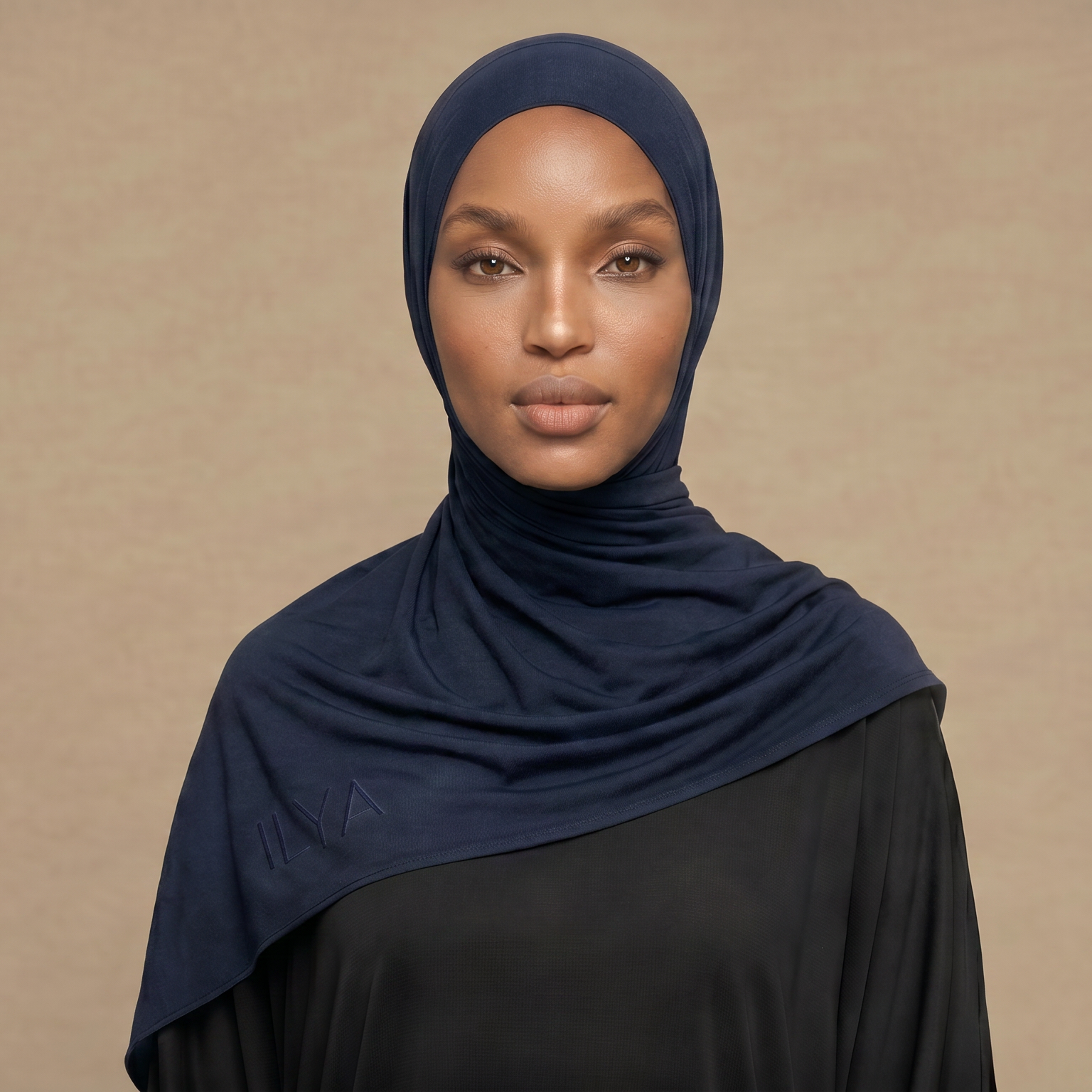 ILYA midnight navy premium jersey hijab