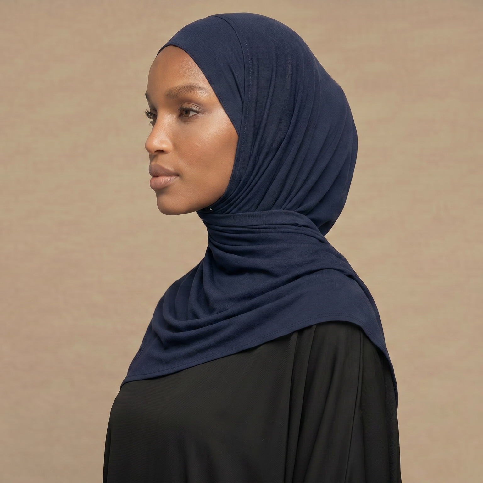 ILYA midnight navy premium jersey hijab